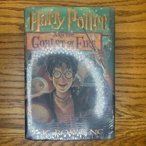 Hardback Book:  Harry Potter and the Goblet of Fire, still in shrink wrap
